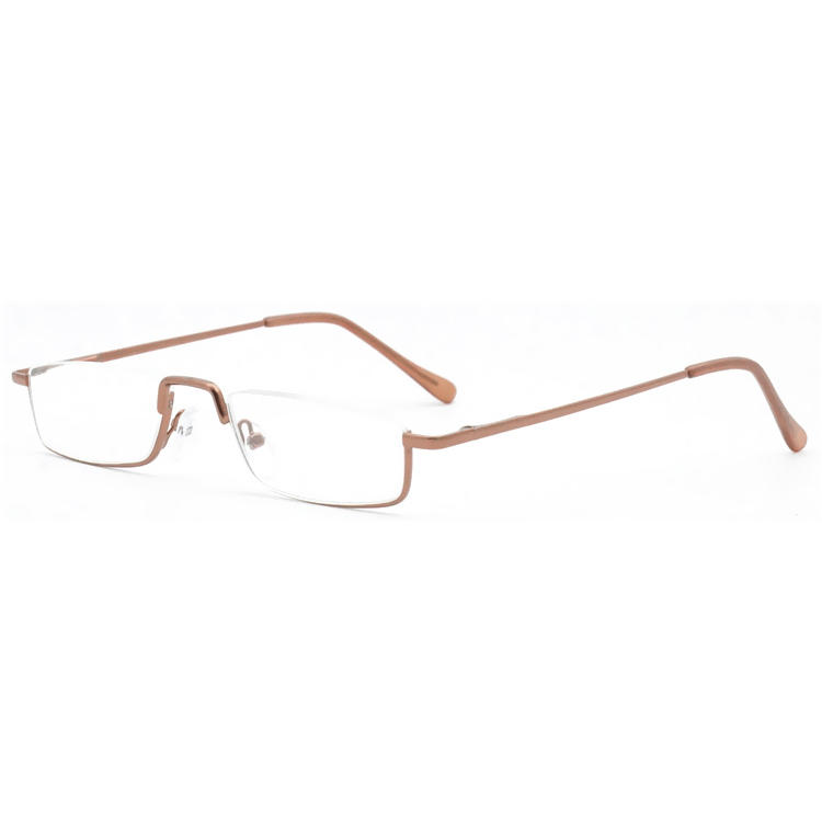 Dachuan Optical DRM368037 China Supplier Half Rim Metal Reading Glasses With Classic Design (9)